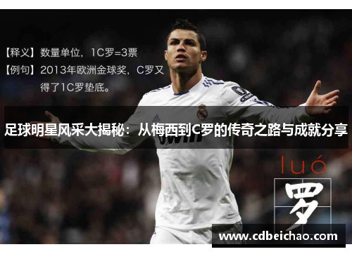足球明星风采大揭秘：从梅西到C罗的传奇之路与成就分享